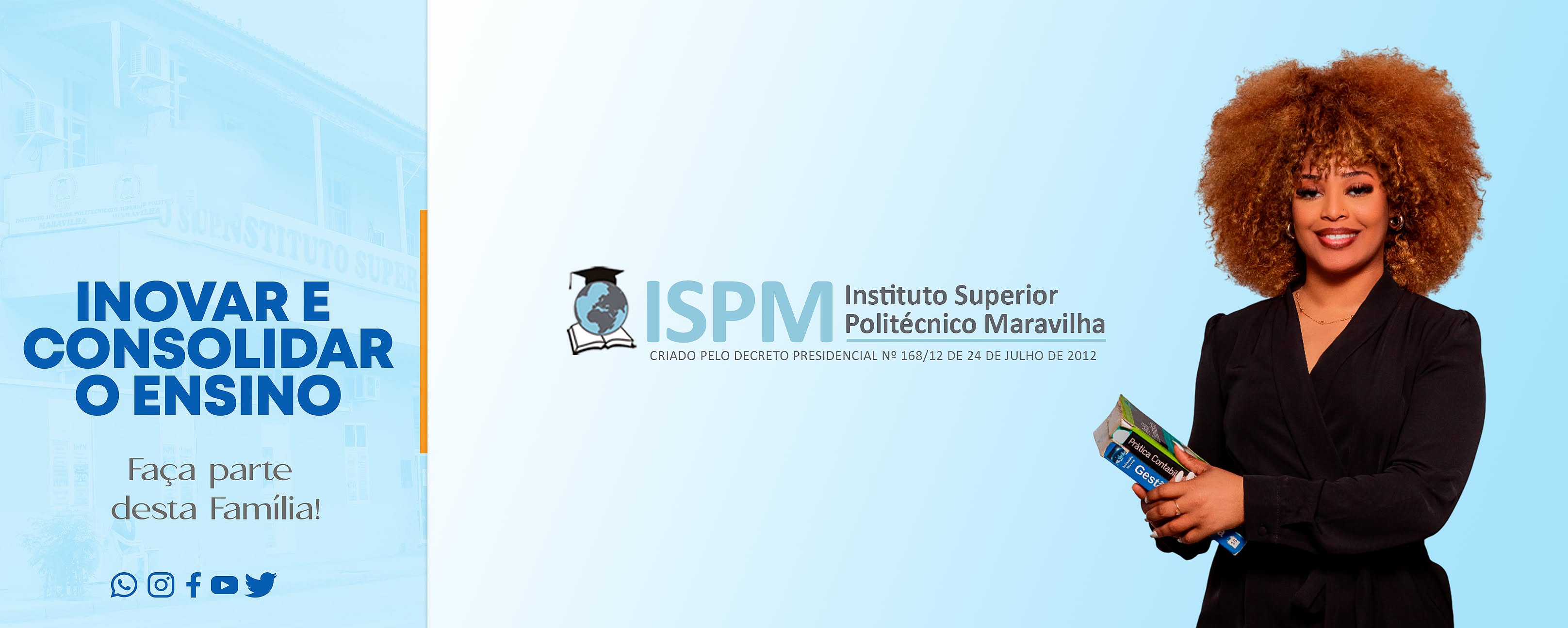 Banner de Instituto Superior Politécnico Maravilha (ISPM)