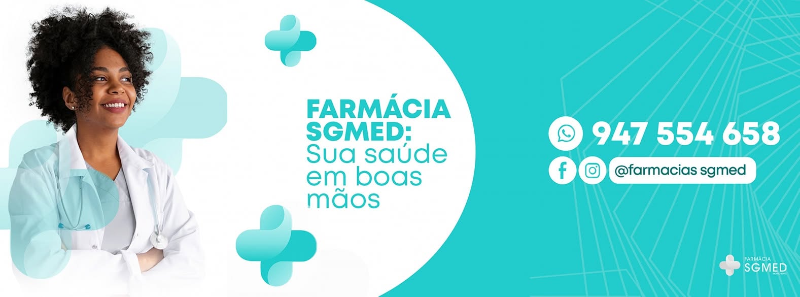 Banner de Farmácias SGMED