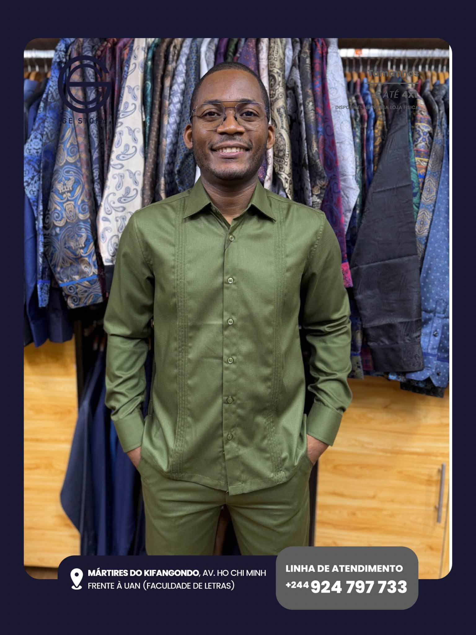 Conjunto Masculino Clássico Premium GE STORY
