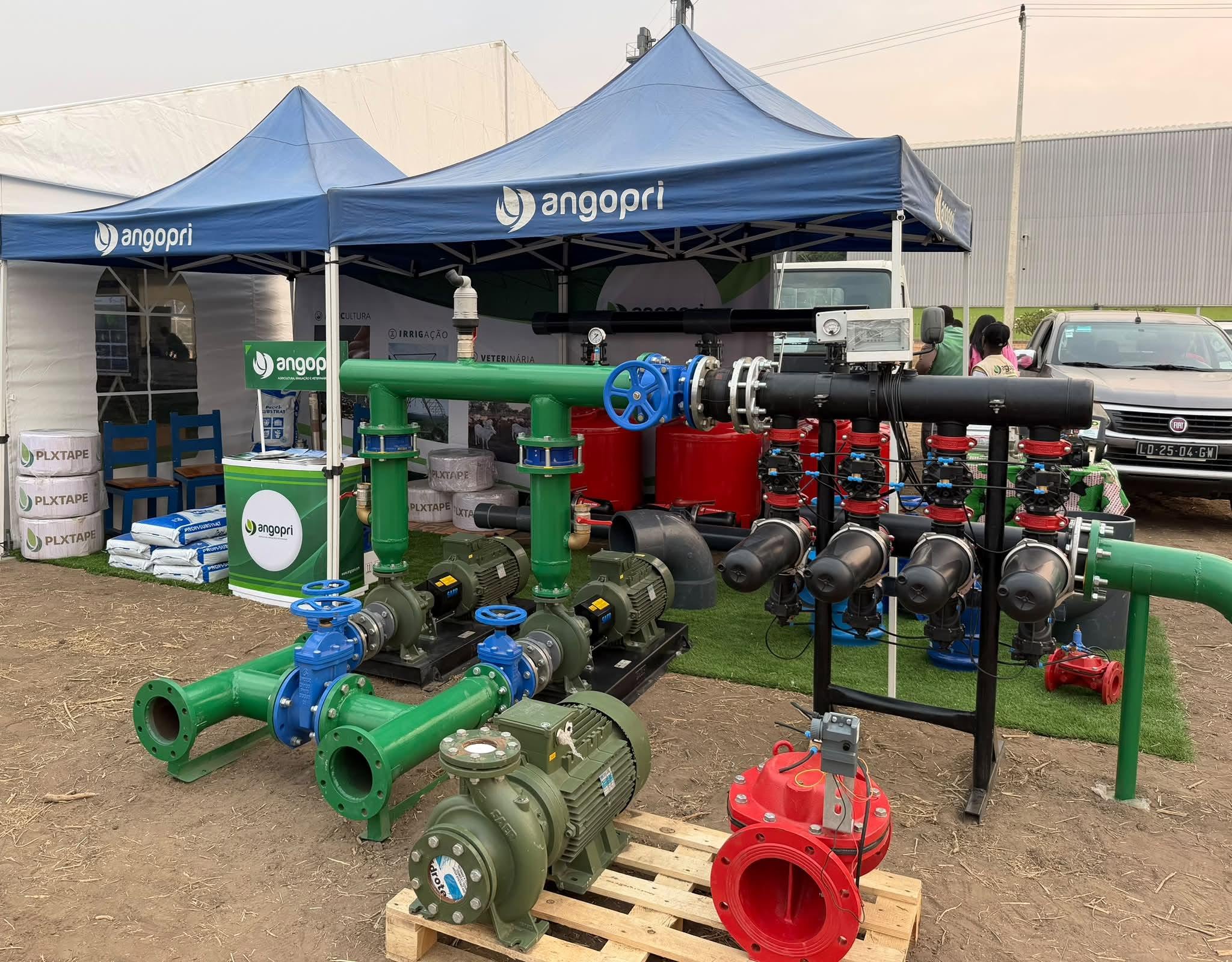 🌱🚜 Angopri no 1.º Dia de Campo do MINAGRIF 2026