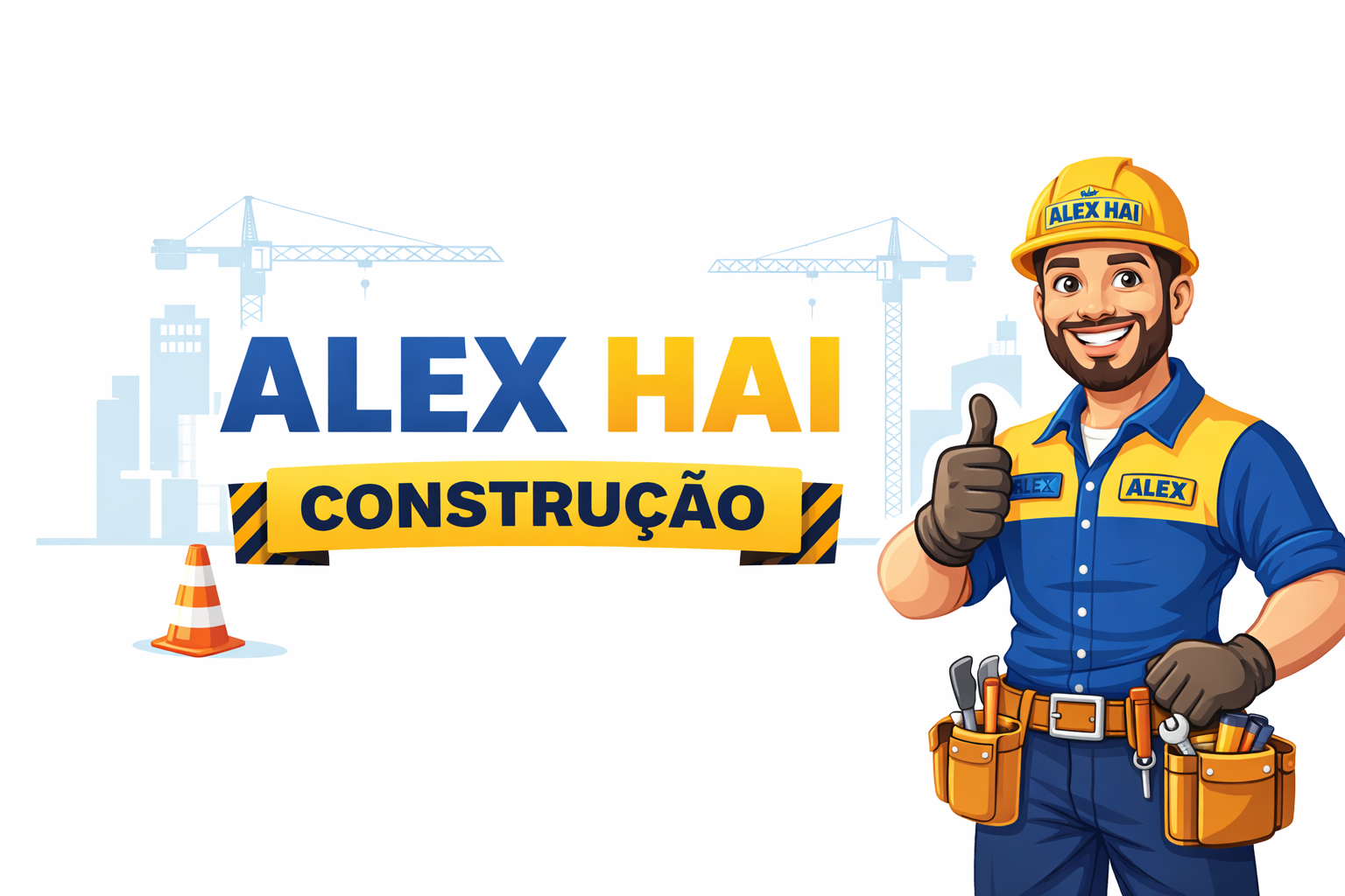 Banner de Alex Hai construcão