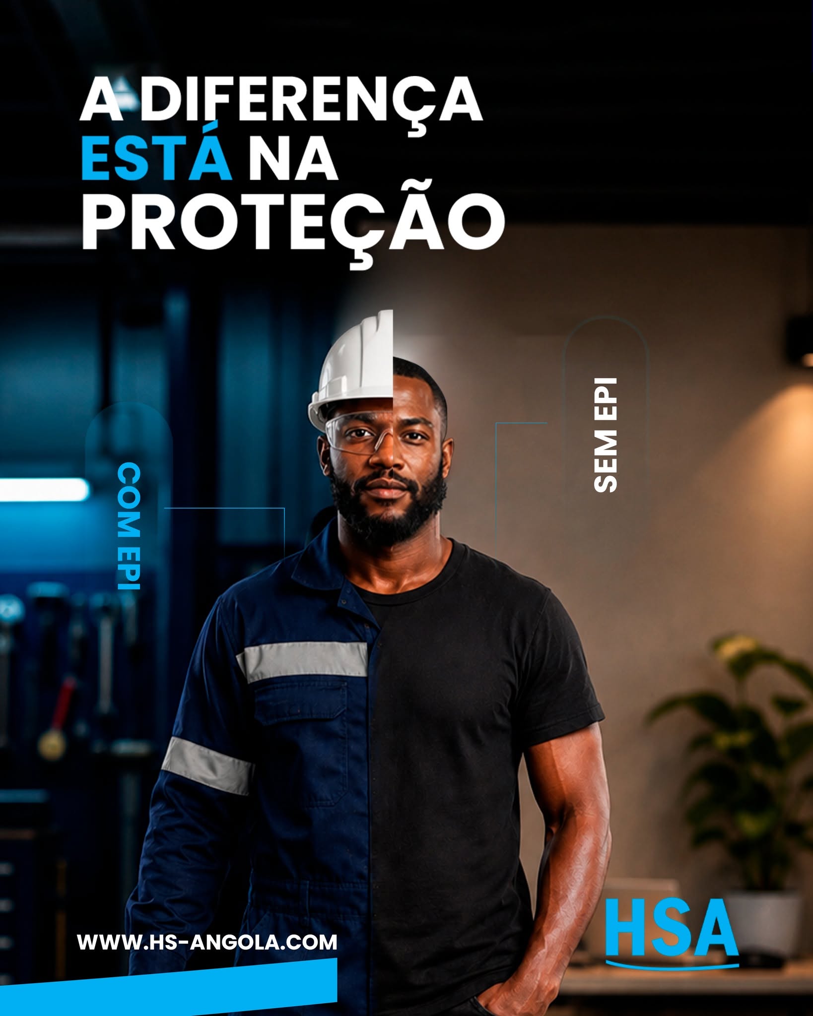 Banner de HSA Angola