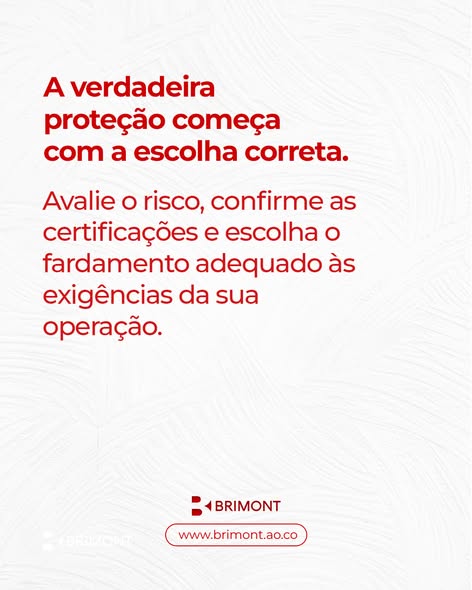 A escolha baseada apenas na aparência, no conforto ou no preço compromete a protecção da equipa. Nem todo o fardamento de protecção oferece a mesma segurança.