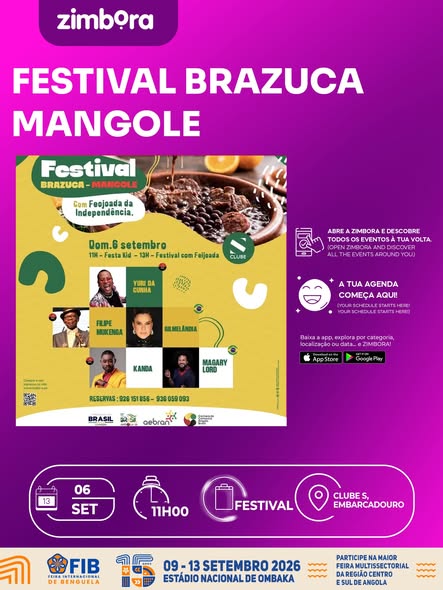 🔥 SEXTOU Se ainda não tens planos… relaxa, a Zimbora trata disso. 👀