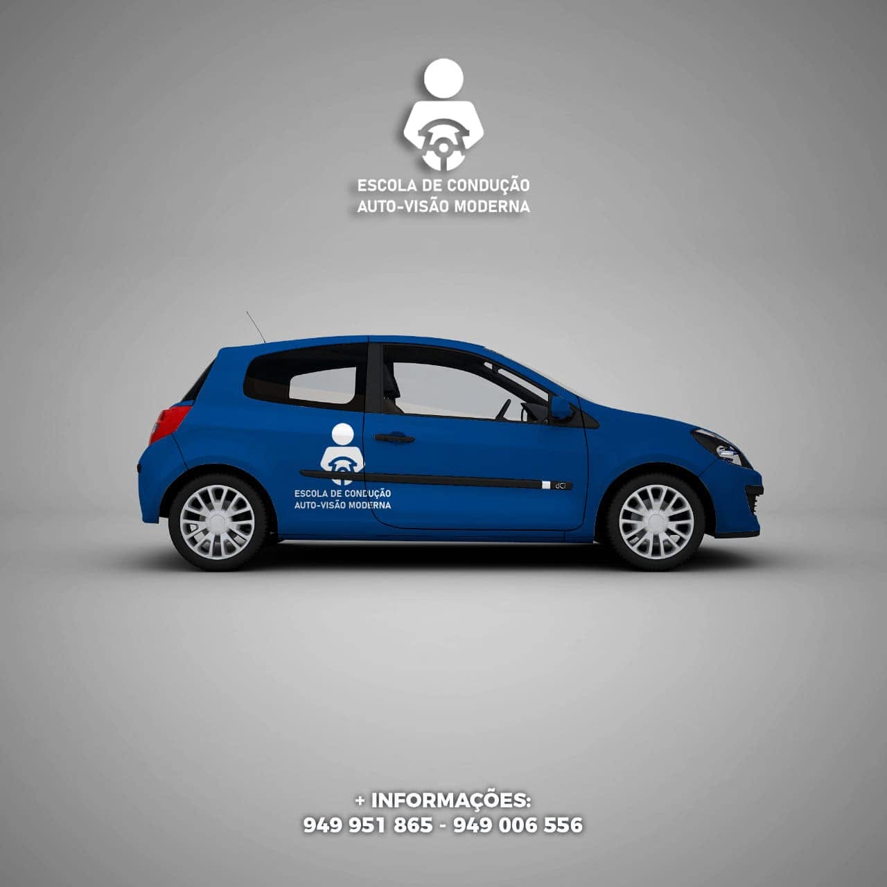 Banner de Escola De Condução Visão Moderna