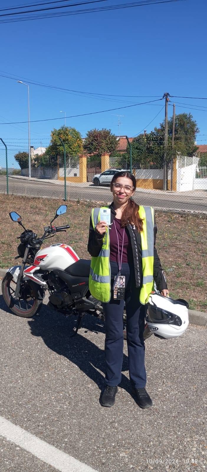 Muitos parabéns á nova condutora 📚🫶❤️