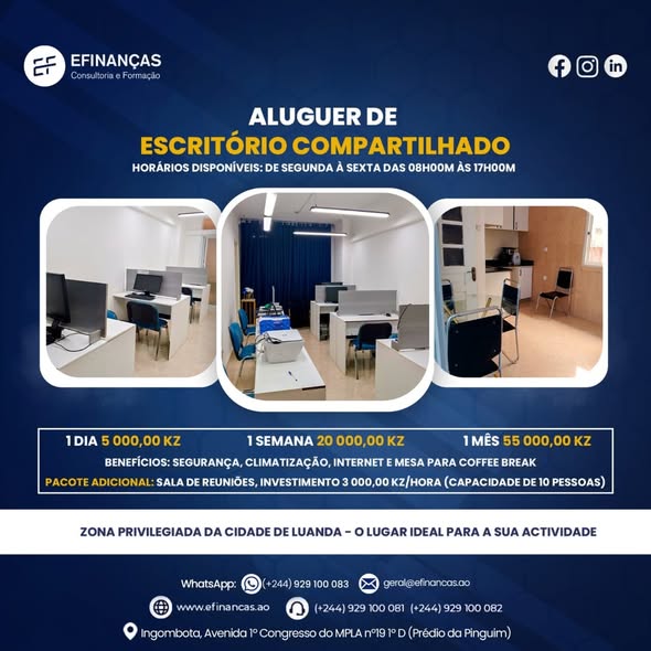 Transforme o seu potencial com a EFINANÇAS – Consultoria e Formação!