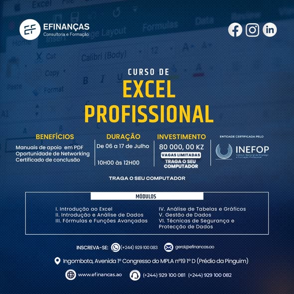 Transforme o seu potencial com a EFINANÇAS – Consultoria e Formação!