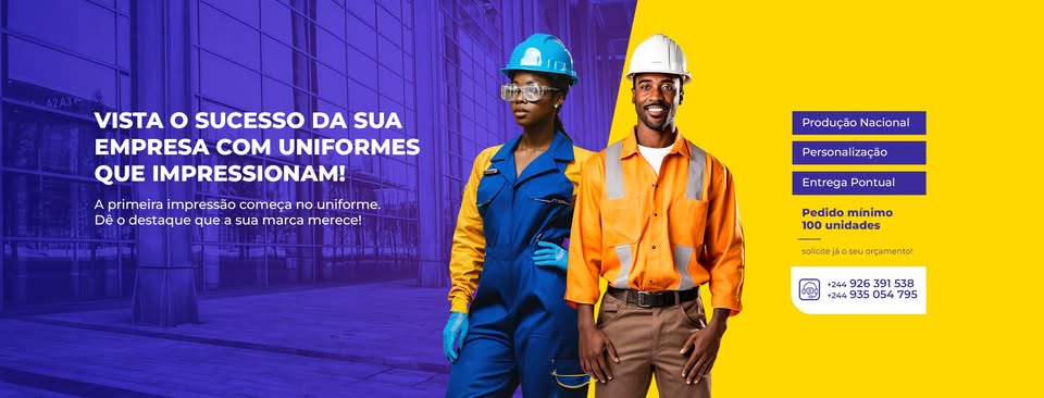 Banner de Palm Confecções Angola Lda