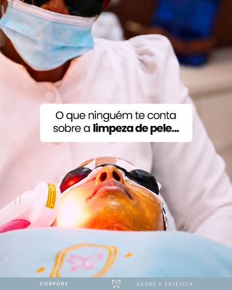 A sua limpeza de pele é muito mais do que uma simples extração de cravos.