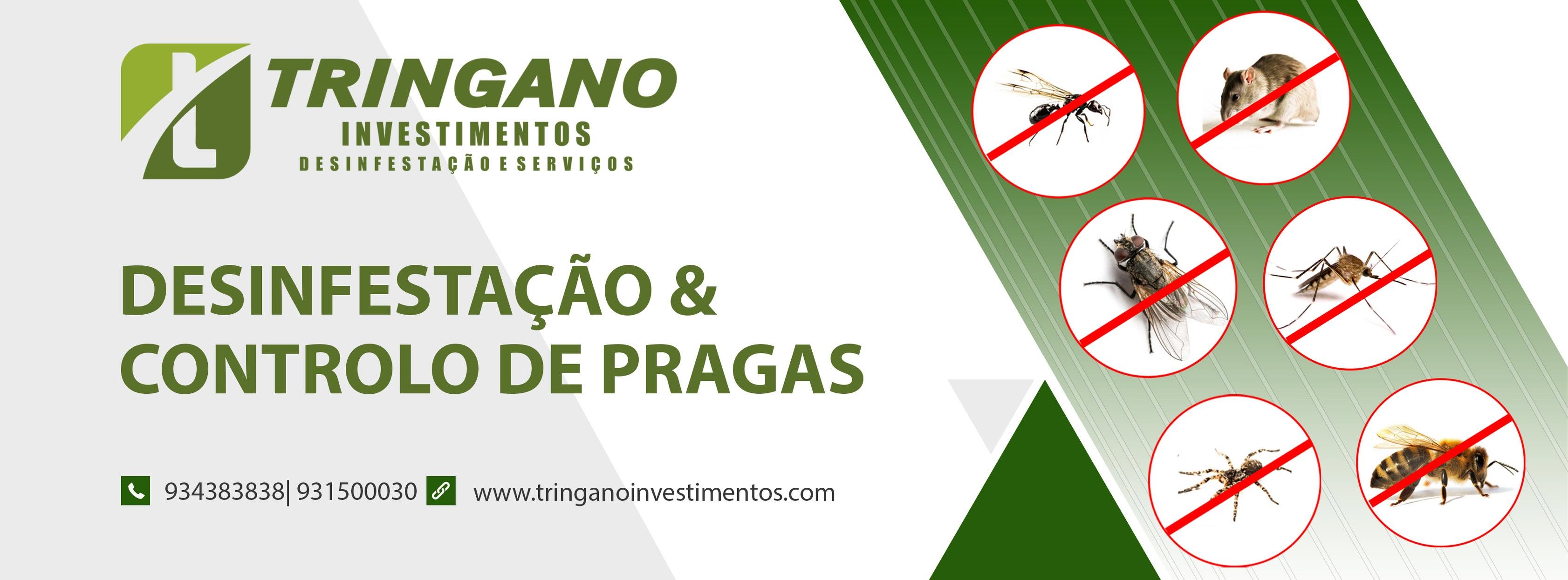 Banner de Tringano Investimentos Desinfestação e Serviços