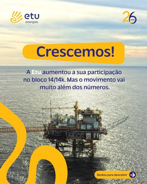 A Etu Energias assinou com a Cabinda Gulf Oil Company (CABGOC)  um SPA para a aquisição de interesses participativos dando assin mais um passo no fortalecimento da sua posição no sector energético angolano.