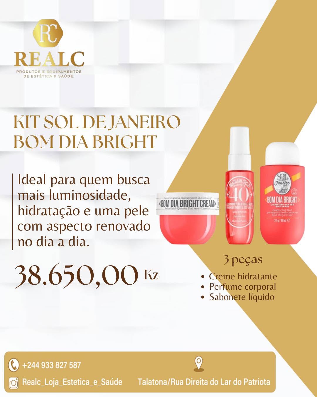 Kit Sol de Janeiro Bom Dia Bright