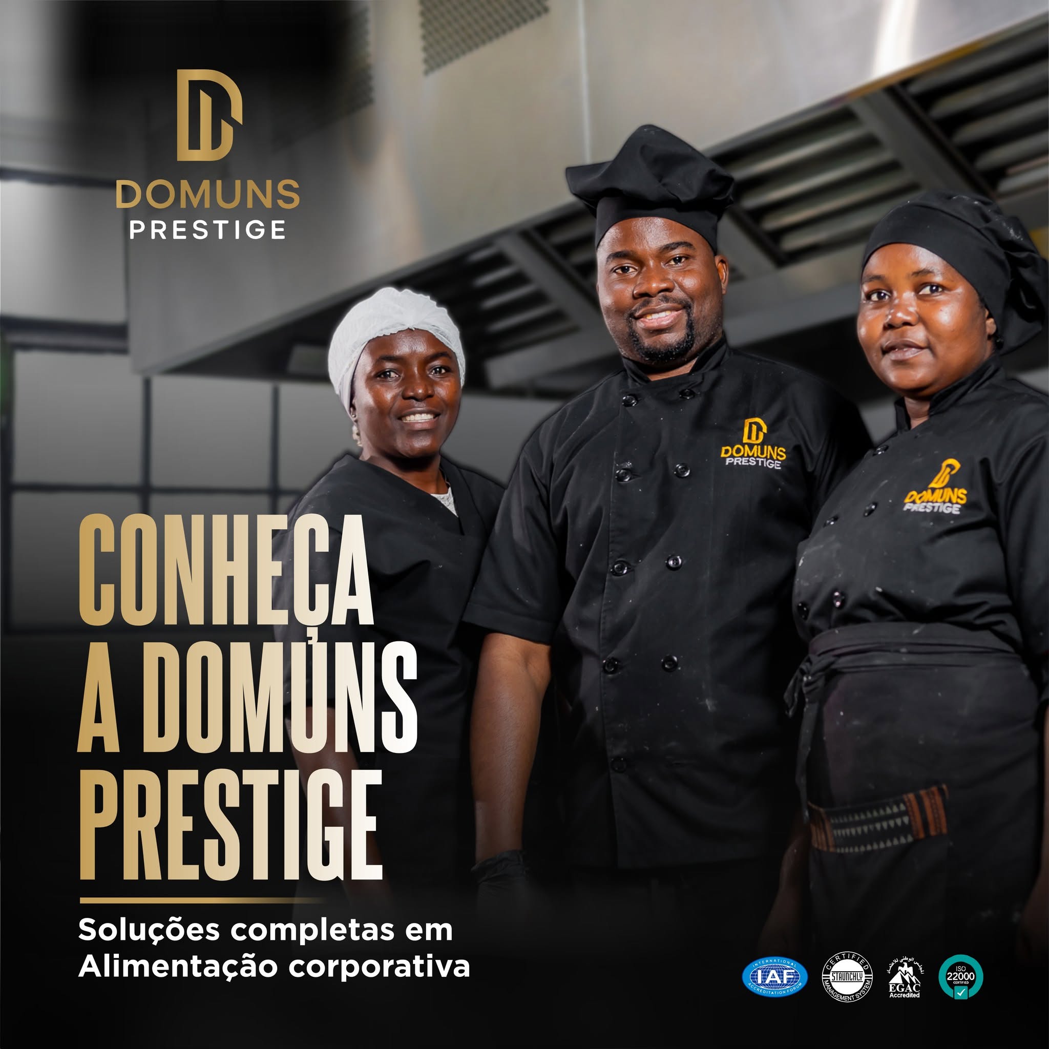 Mais do que servir refeições. Alimentamos operações.