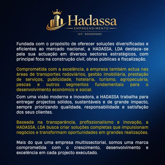 Na Hadassa transformamos visão em resultados concretos. 🏗️✨