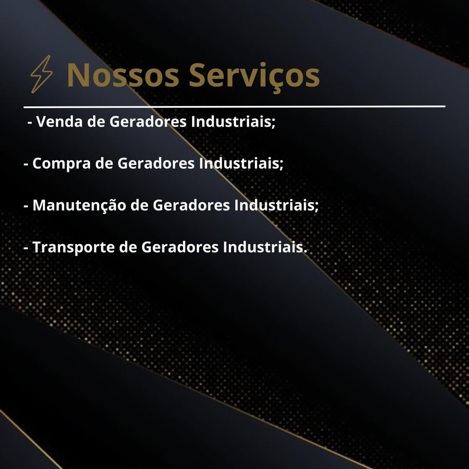 Banner de Gama dos Geradores