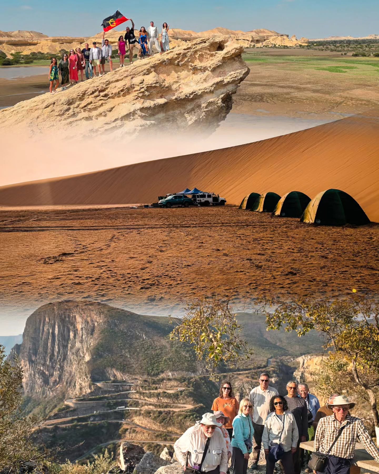 Entre dunas, colinas e o silêncio do deserto…