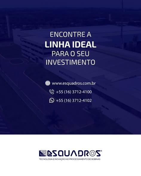 A linha de Máquinas de Telhas da Esquadros® possui três categorias: Essencial®, Pro® e Premium®