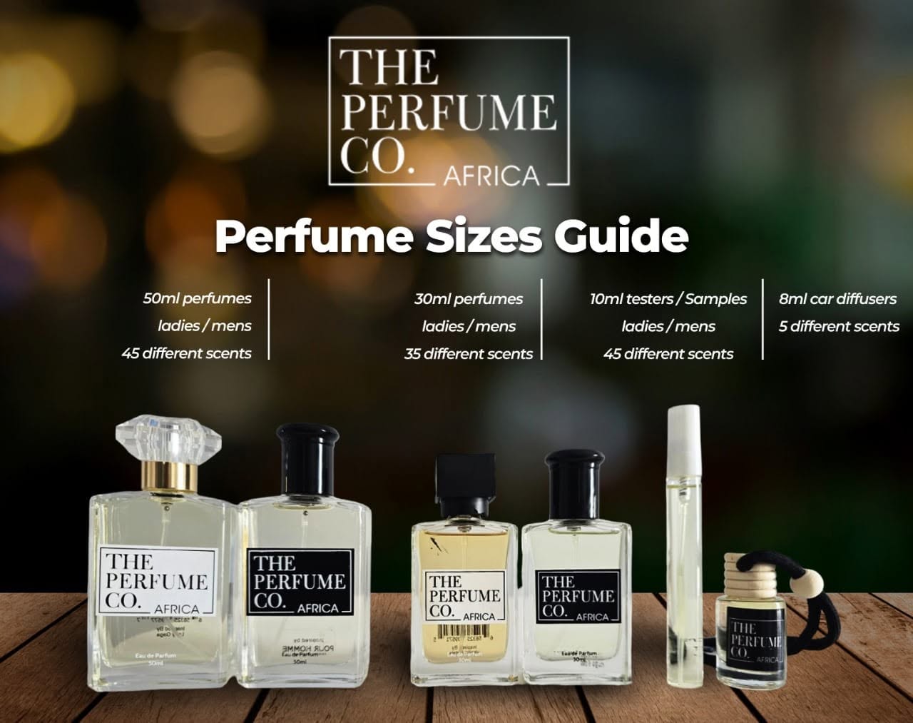 Banner de The Perfume Co. Africa