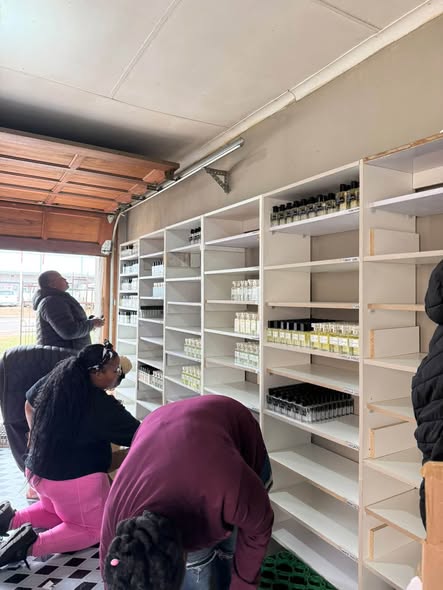 Behind the scenes of another milestone for The Perfume Co. Africa 😍